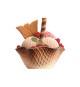 Coppetta CROQUE biscotto  conf. 6 pz