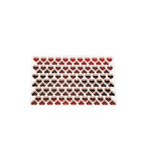 Placche Per Pastafrolla A Cuore Cm 4 In Plastica