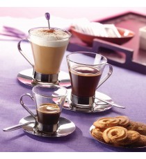 Tazza YPSILON manico inox caffè conf. 6 pz