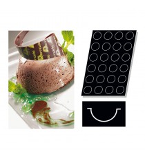 Stampo Semisfere Cm 4 In Silicone Flessibile