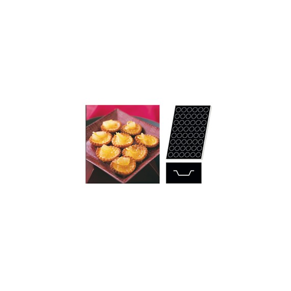 Stampo Flessibile Tartellette Cm 5 In Silicone