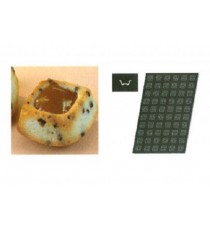 Stampo Flessibile Cm 60x40 Mini Savarin Quadrati In Silicone