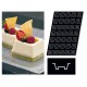 Stampo Flessibile Cm 60x40 Savarin Quadrati In Silicone