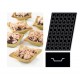 Stampo Flessibile Cm 60x40 Mini Quadrati In Silicone
