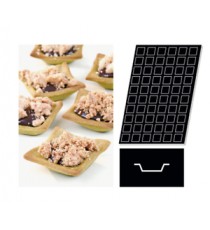 Stampo Flessibile Cm 60x40 Mini Quadrati In Silicone