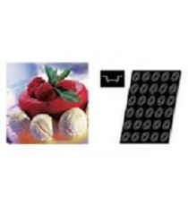 Stampo Flessibile Savarin Ovali In Silicone