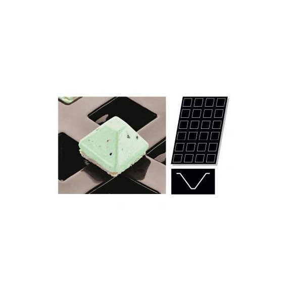 Stampo Flessibile Piramidi In Silicone