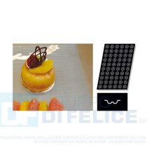 Stampo Flessibile Cm 60x40 Mini Savarins In Silicone