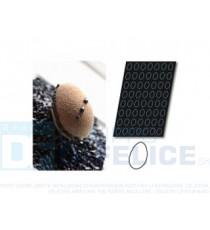Stampo Flessibile Cm 60x40 Mezzo Uovo In Silicone