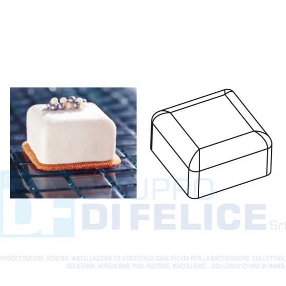 Tappeto A Rilievo Cm 60x40 In Silicone Flexipan