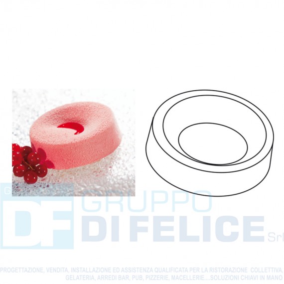 Tappeto A Rilievo Cm 60x40 In Silicone Flexipan