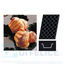 Stampo Flessibile Cm 60x40 Briochettes Orlate In Silicone