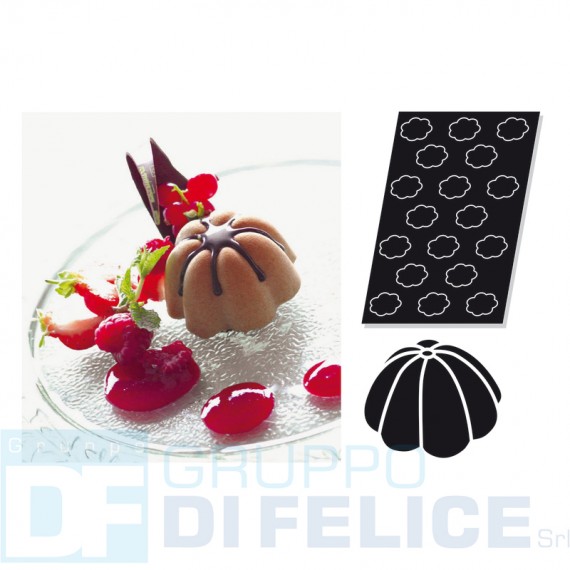 Stampo Flessibile Cm 60x40 Charlottes Cm 7,8  In Silicone