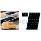 Stampo Flessibile Cm 60x40 Cakes Rettangolari In Silicone