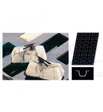Stampo Flessibile Cm 60x40 Mini-Tronchetti In Silicone