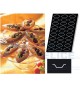 Stampo Flessibile Cm 60x40 Tartellette Ovali In Silicone