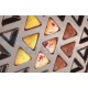 Stampo Flessibile Cm 60x40 Triangoli In Silicone
