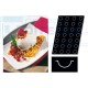 Stampo Flessibile Cm 60x40 Semisfere Cm 5,8 In Silicone