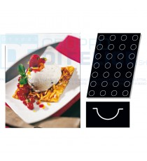 Stampo Flessibile Cm 60x40 Semisfere Cm 5,8 In Silicone