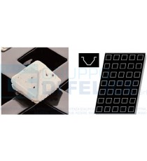 Stampo Flessibile Cm 60x40 Piramidi In Silicone
