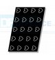 Stampo Flessibile Cm 60x40 Cuori In Silicone