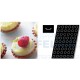 Stampo Flessibile Cm 60x40 Cilindri Cm 3,8 In Silicone