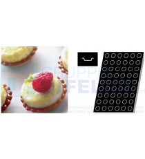 Stampo Flessibile Cm 60x40 Cilindri Cm 3,8 In Silicone