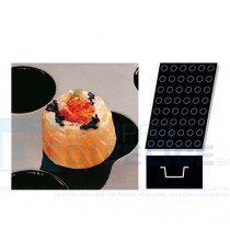 Stampo Flessibile Cm 60x40 Cilindri Cm 4 In Silicone