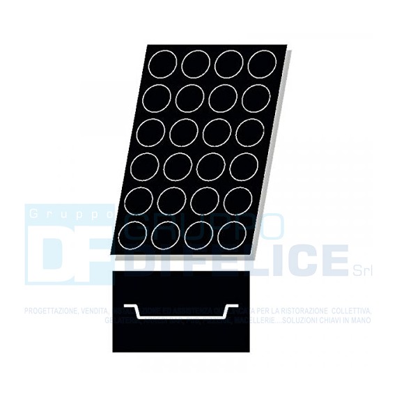 Stampo Flessibile Cm 60x40  Brioss Tonde Cm 8,1 In Silicone