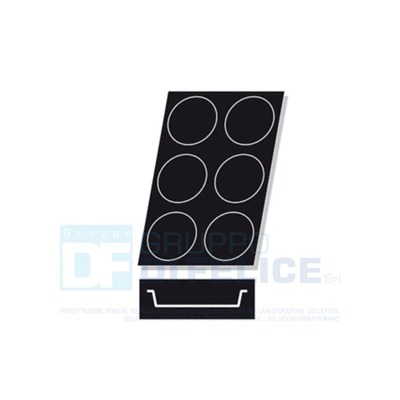 Stampo Flessibile Cm 60x40 Pizzette Cm 16,6 In Silicone