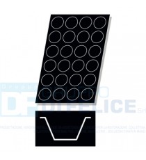 Stampo Flessibile Cm 60x40 Muffins Cm 7,9 In Silicone
