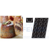 Stampo Flessibile Cm 60x40 Muffins Cm 8,2 In Silicone
