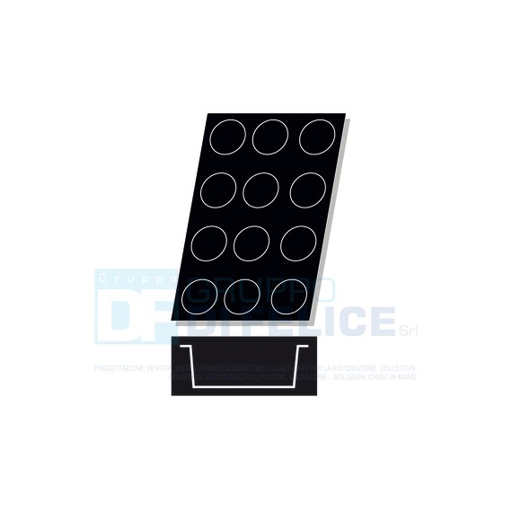 Stampo Flessibile Cm 60x40 Tarte Tatin Cm 10,5 In Silicone