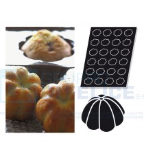 Stampo Flessibile Cm 60x40 N. 24 Charlotte In Silicone