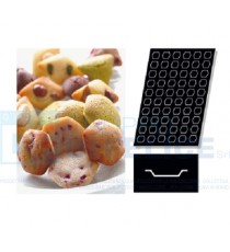 Stampo Flessibile Cm 60x40 N.60 Esagoni In Silicone