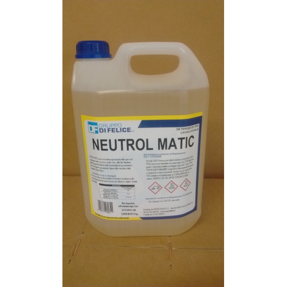 Detergente per lavastoviglie professionale Neutrol Matic confezione da 24 Kg