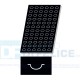 Stampo Flessibile Cm 60x40 N. 72 Mini Quenelles In Silicone