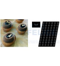 Stampo Mini Savarin Ovale In Silicone