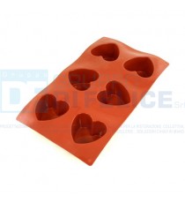 Flexipad Cuore 6 Imp. Cm 5,5x5 In Silicone
