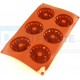 Flexipad Mini Gugelhopf  Cm 7 In Silicone