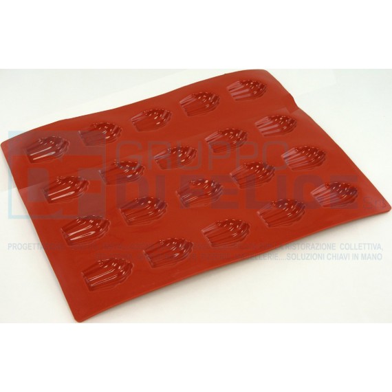 Flexipad Mini Madeleines Cm 4,2x3 In Silicone