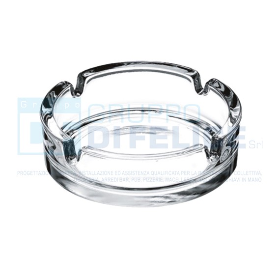 Posacenere IMPILABILE 10 trasparente conf. 6 pz