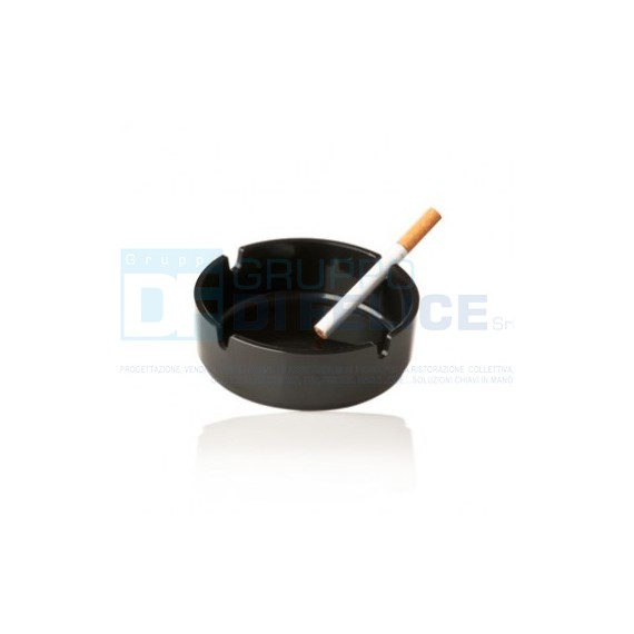 Posacenere IMPILABILE nero 8 conf. 6 pz