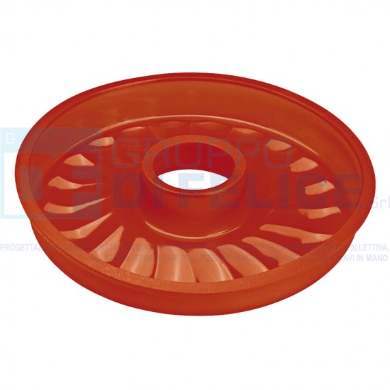 Tortiera Ciambella Dentata Cm 24 In Silicone