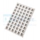 Stampi In Silicone Per Praline Quadrato Mm 23x23