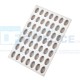 Stampi In Silicone Per Praline Ovale Mm 32x21