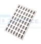 Stampo In Silicone Per Praline Ovale Mm 32x21