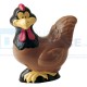 Stampo 3D Gallina H. 16 cm In Policarbonato