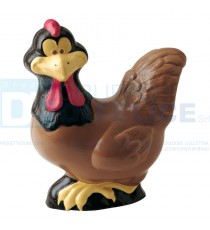 Stampo 3D Gallina H. 16 cm In Policarbonato