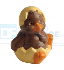 Stampo 3D Pulcino + Guscio H. 14,5 cm In Policarbonato